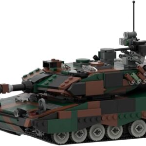 Tank Building Blocks and Construction Toy, Collectible Military-Themed Model to Build and Display, Great Gift for Military Fans (1244PCS)