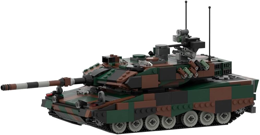 Tank Building Blocks and Construction Toy, Collectible Military-Themed Model to Build and Display, Great Gift for Military Fans (1244PCS)