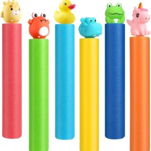 Water Squirters for Kids, 6-Pack Water Guns for Toddlers Age 2-4, Durable Water Blasters