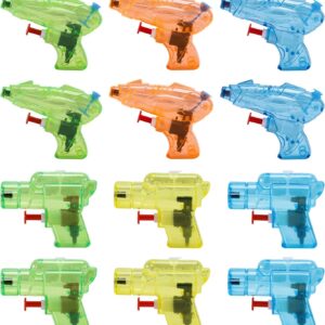 12 Packs Water Gun for Kids Squirt Toys Outdoor Beach Swimming Pool Game Summer Party Favor