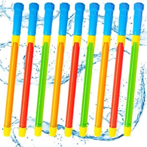 9 Packs Water Gun for Kids Toddlers, Water Toys Squirt Gun for Kids Ages 3-5 4-8 8-12,Super Water Soaker Blaster Pool Games Fun for Outdoor Backyard Summer Activities