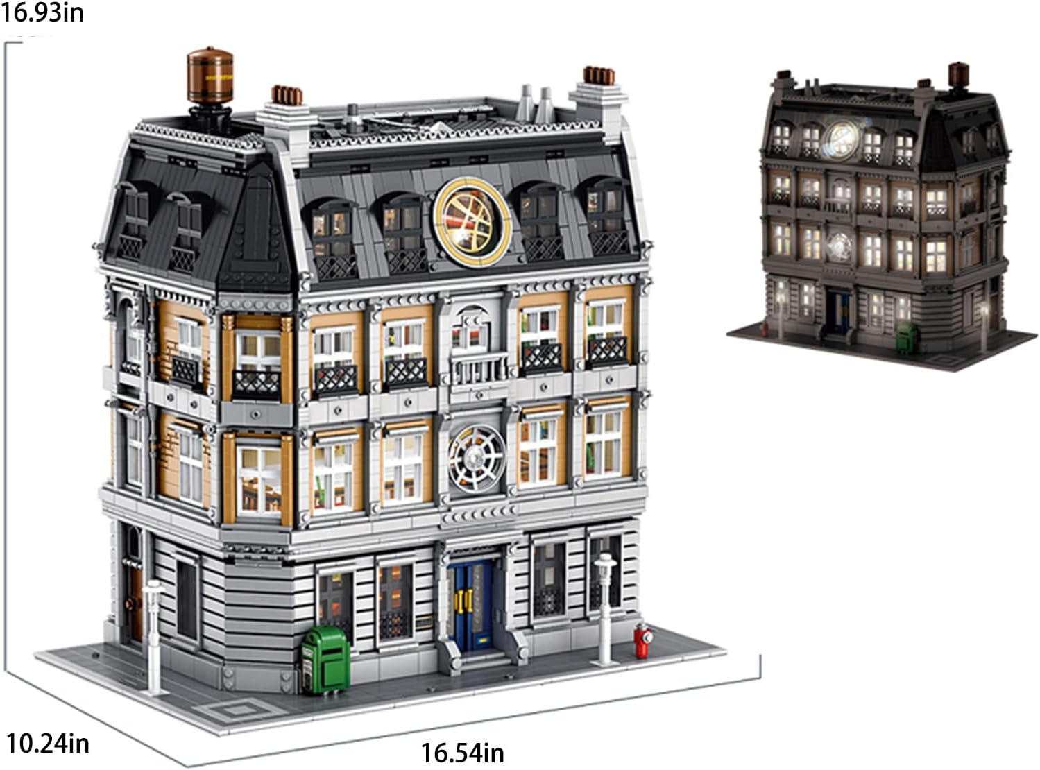 6619 Pieces Street View Magic Library Architecture Building Brick Set, Building Blocks Magic Library Toy for Adult Collections - Image 2