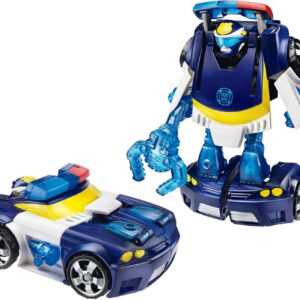Transformers Heroes Rescue Bots Energize The Police-Bot Action Figure, Ages 3-7
