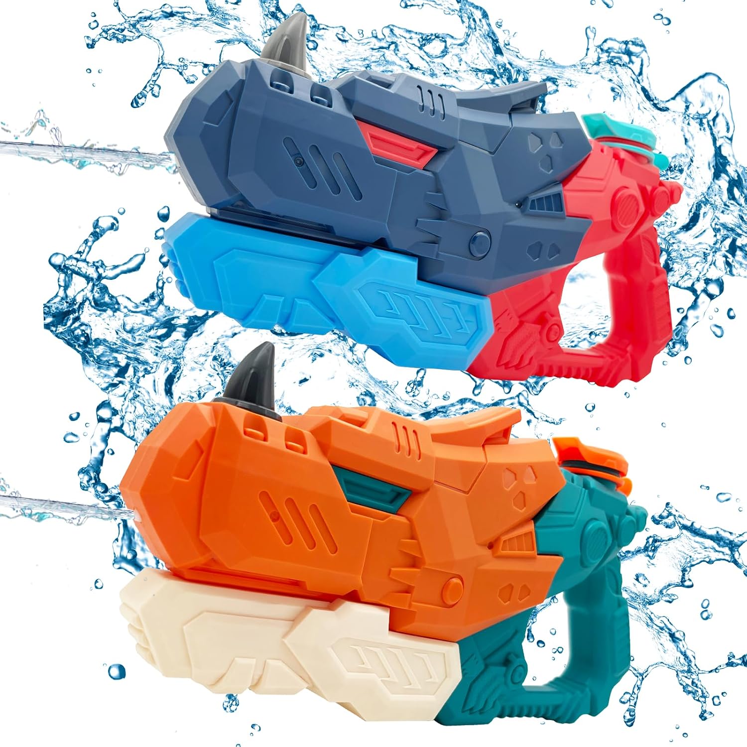 Water Gun for Kids, Squirt Guns Range Up to 32Ft Powerful Water Blaster for Summer Pool Beach Party Toys, Water Fighting Summer Toys for Kids Ages 8-12